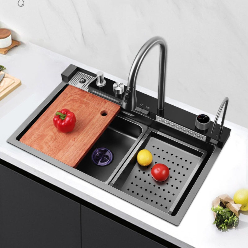 Home Improvement Kitchen Set - 厚みのあるキッチンシンクステンレス鋼多機能キッチンシンクアクセサリーセットホームセンター Lavelli Da Cucina ZY40SC