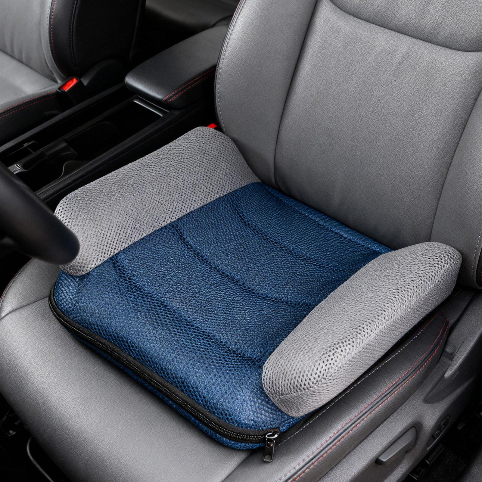 Home Improvement Cars - インフレータブル快適な車のクッションカーシートクッション高さ防水厚い視力改善ショートピープルブースター家庭用