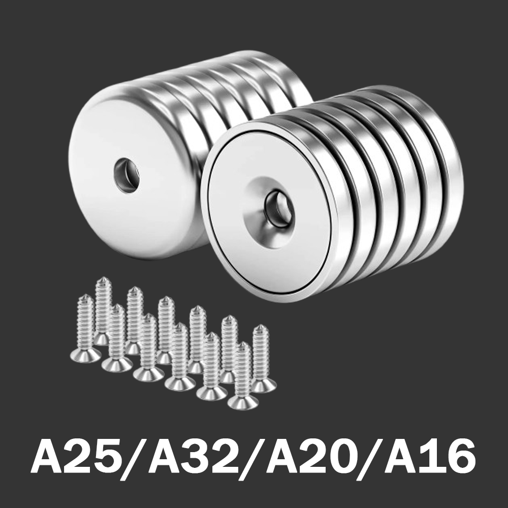 A25/A32/A20/A16 円形磁石、皿穴付き、冷蔵庫、 - Home Improvement Outlet Stores のレビューと価格