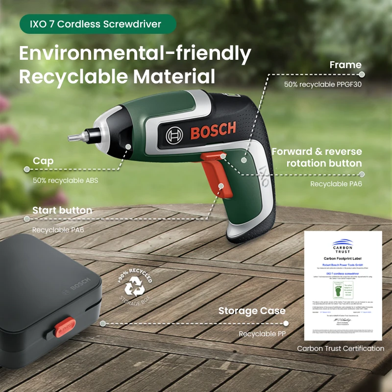 ボッシュ IXO 7 コードレスドライバー 3.6V USB - Power Drill Cordless のレビューと価格