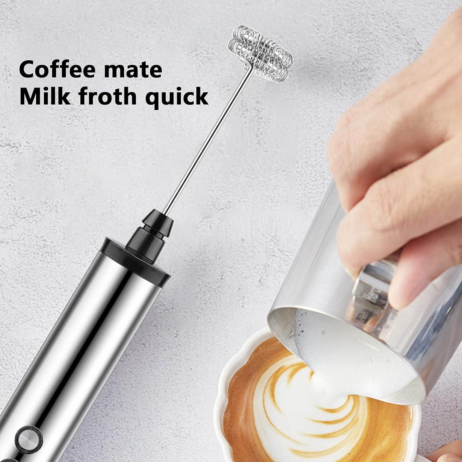 マグパイ3in1ハンドヘルド電動ミルク泡立て器ドリンクミキサ - Home Improvement Kitchen のレビューと価格