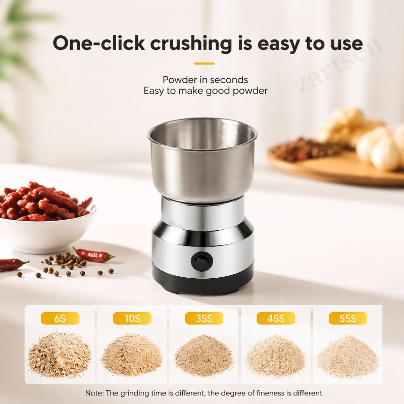 キッチン多機能4枚刃グラインダー、コーヒー豆挽き、家庭用電動 - Home Improvement Kitchen のレビューと価格