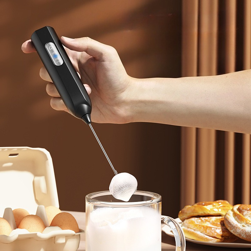 新型ハンドヘルド電動ミルクフォーマー、自動泡立て器、コーヒー - Home Improvement Kitchen のレビューと価格