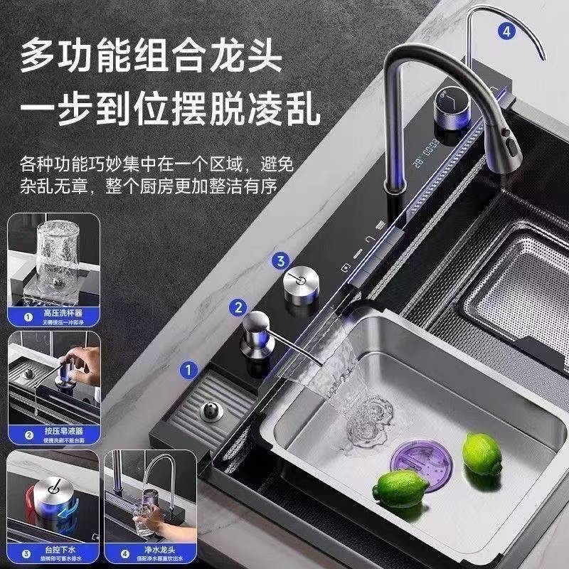 コンプリートセットキッチンシンクステンレス鋼厚化加工キッチン - Home Improvement Kitchen Set のレビューと価格