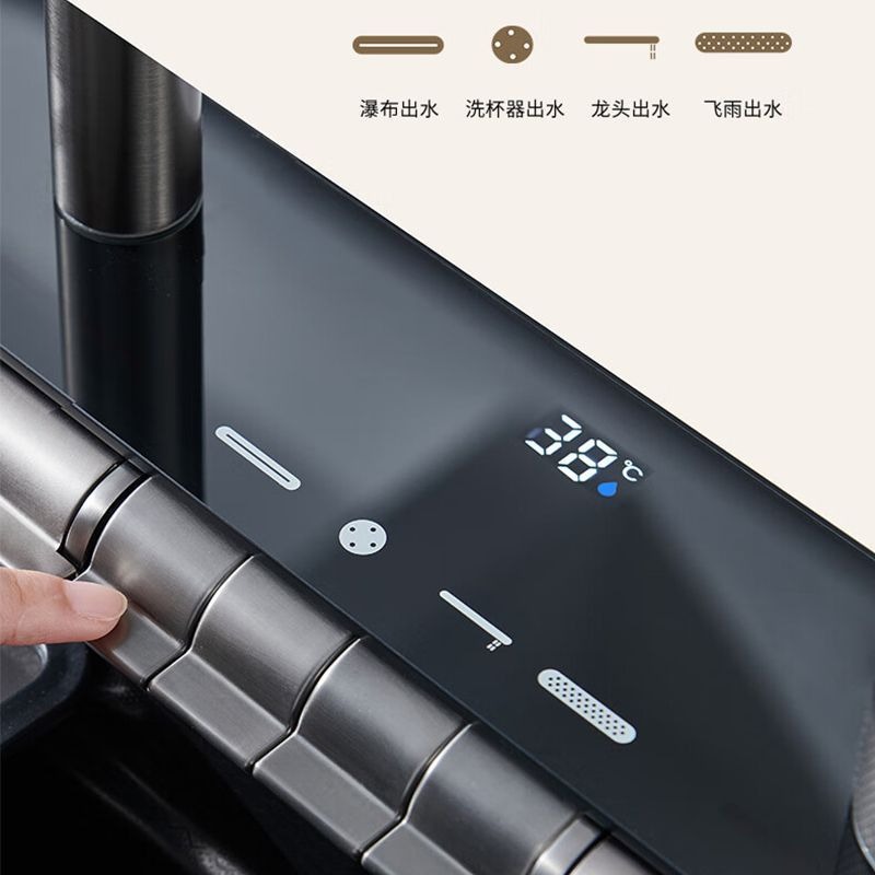 ステンレス鋼キッチンシンクデジタル多機能高級キッチンシンクコ - Home Improvement Kitchen Set のレビューと価格
