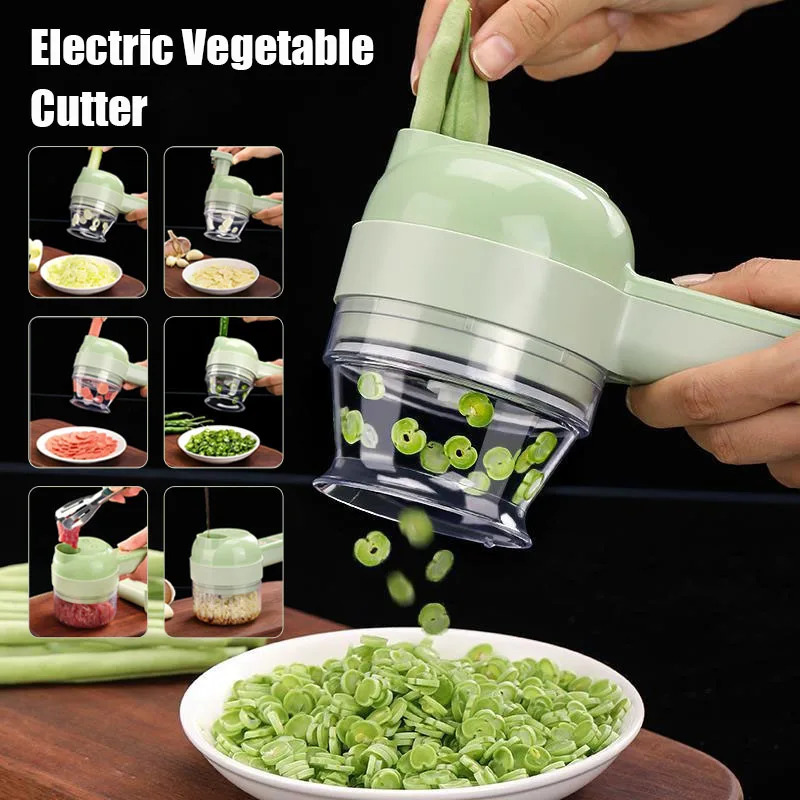 4 in 1 電動野菜カッター フードピーラー スライサー  - Home Improvement Kitchen のレビューと価格