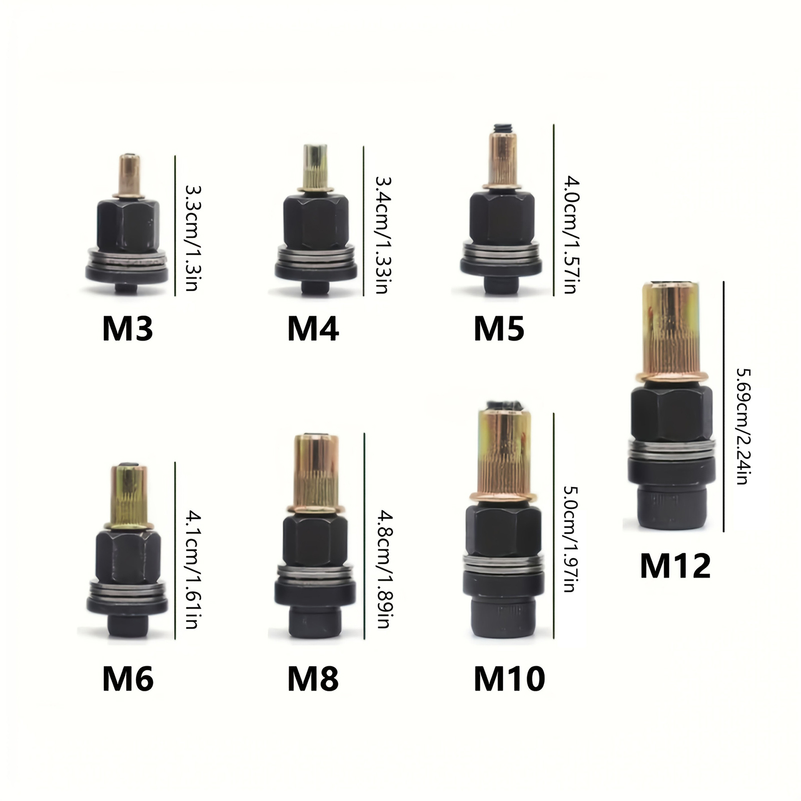 M3-M10 ハンドリベットナットツールアダプター 金属製手 - Home Improvement Shows のレビューと価格