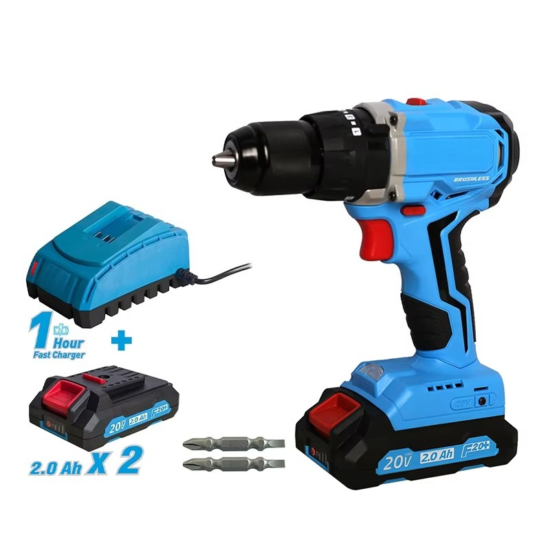 20Vコードレスブラシレスドリルパワーツールセット、リチウム - Power Drill Cordless のレビューと価格