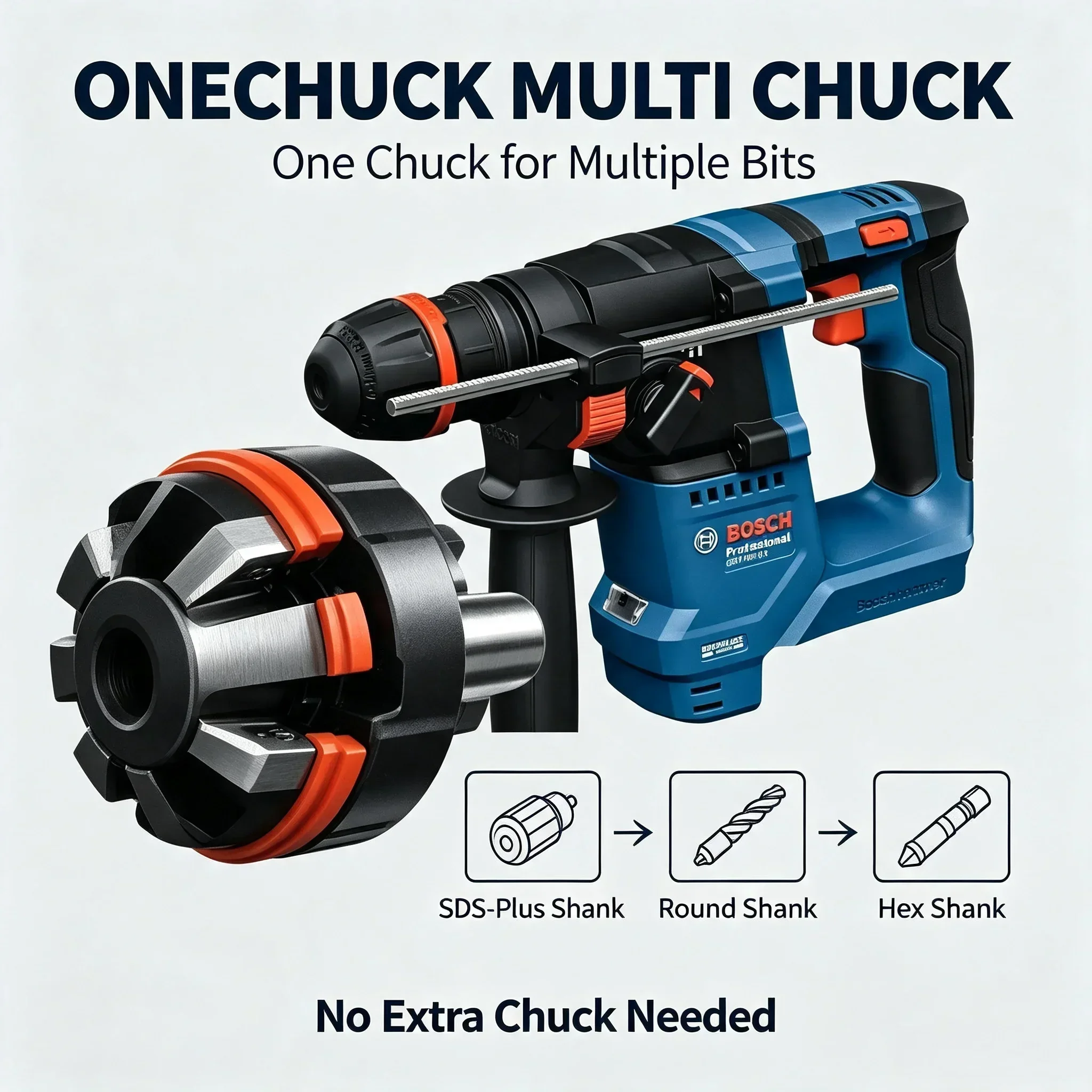 ボッシュ GBH 18V-18X コードレスロータリーハンマ - Power Drill Cordless のレビューと価格